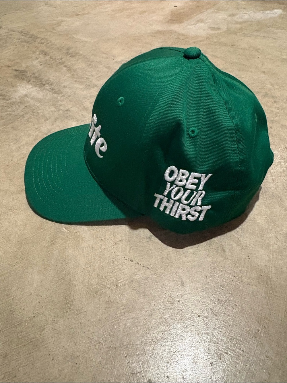 Green Sprite Snapback - Picture 2 of 4